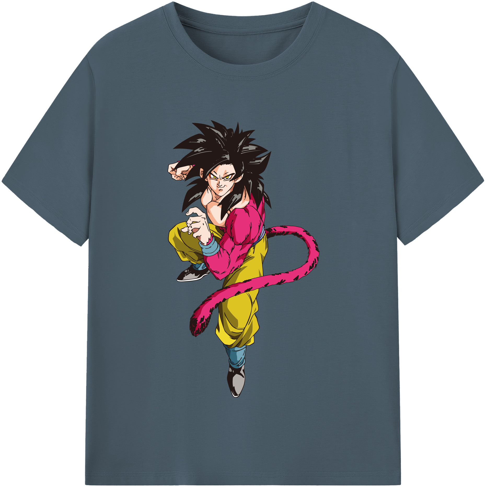 （画像用） ドラゴンボール 孫悟空（そん ごくう）Son Goku カカロット DRAGON BALL Kakarotto 綿100％半袖Tシャツ（フロントプリント）